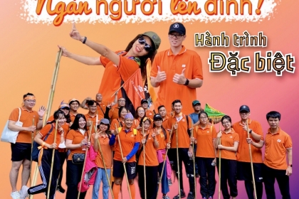 "NGÀN NGƯỜI LÊN ĐỈNH" CHINH PHỤC NGŨ HÀNH SƠN "NGÀN NGƯỜI LÊN ĐỈNH" CHINH PHỤC NGŨ HÀNH SƠN