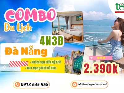 [SALE SỐC] COMBO DU LỊCH ĐÀ NẴNG 2023 4N3Đ GIÁ CHỈ 2.390K