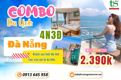 [SALE SỐC] COMBO DU LỊCH ĐÀ NẴNG 2023 4N3Đ GIÁ CHỈ 2.390K