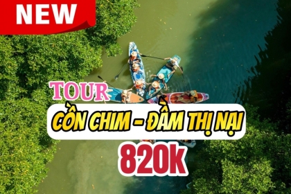 [Tour Quy Nhơn] Khám phá Cồn Chim - Đầm Thị Nại