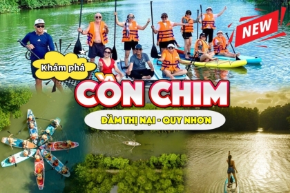 [NEW] Du lịch Quy Nhơn - trải nghiệm thú vị tại Cồn Chim trên đầm Thị Nại