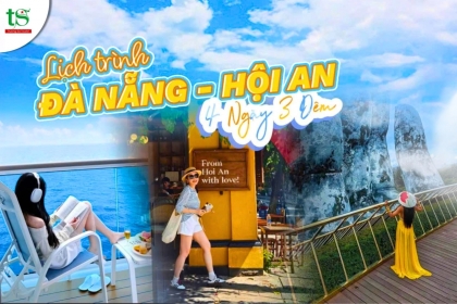 Lịch trình Đà Nẵng – Hội An 4N3Đ chỉ 4 triệu: Siêu tiết kiệm, full địa điểm hot 2025 Lịch trình Đà Nẵng – Hội An 4N3Đ chỉ 4 triệu: Siêu tiết kiệm, full địa điểm hot 2025