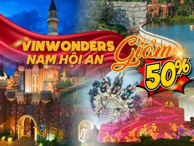 Đặt Vé VinWonders Nam Hội An 2025 – Giảm Đến 50% Đặt Vé VinWonders Nam Hội An 2025 – Giảm Đến 50%