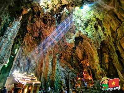 Da Nang Sunset Spiritual Tour with Marble Mountains & Lady Buddha