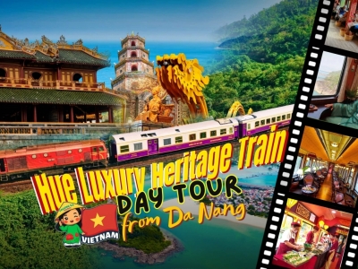 Hue Luxury Heritage Train Day Tour from Da Nang