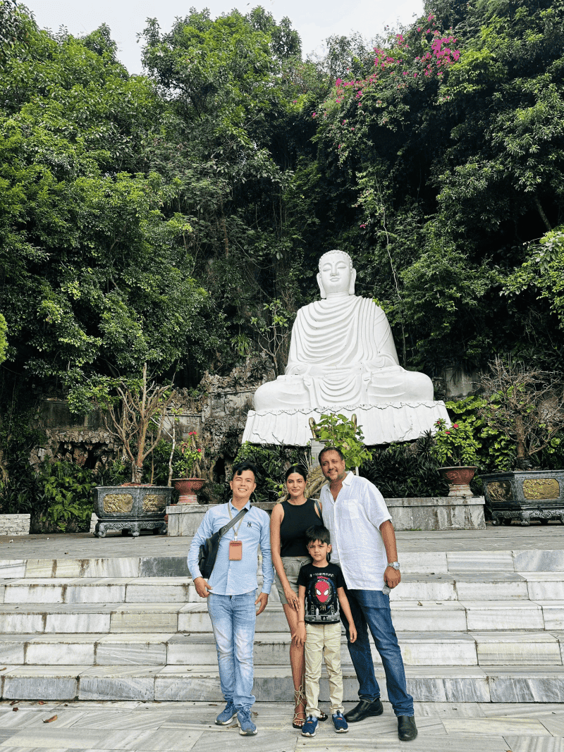 越南岘港岘港观音像+五行山+迦南岛+会安古城一日游