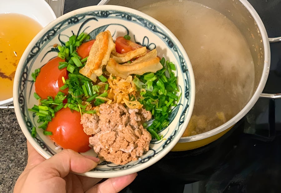 crab noodles