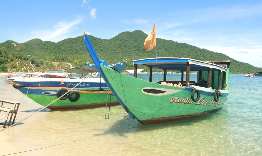TOUR CÙ LAO CHÀM ĐÓN TẠI CẢNG CỬA ĐẠI