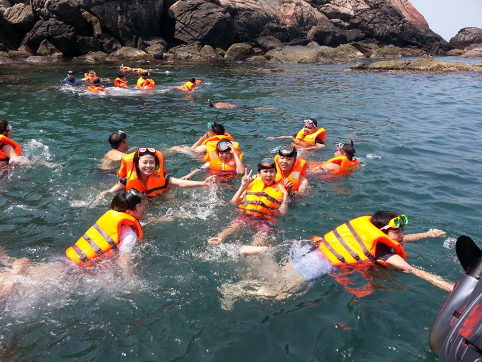 TOUR CÙ LAO CHÀM ĐÓN TẠI CẢNG CỬA ĐẠI