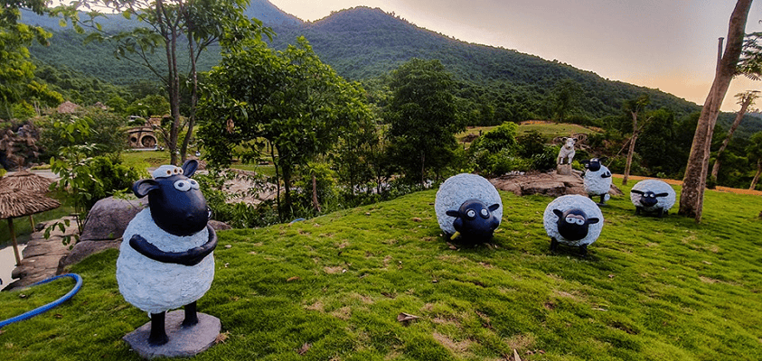 TOUR GHÉP BẠCH MÃ VILLAGE 1 NGÀY