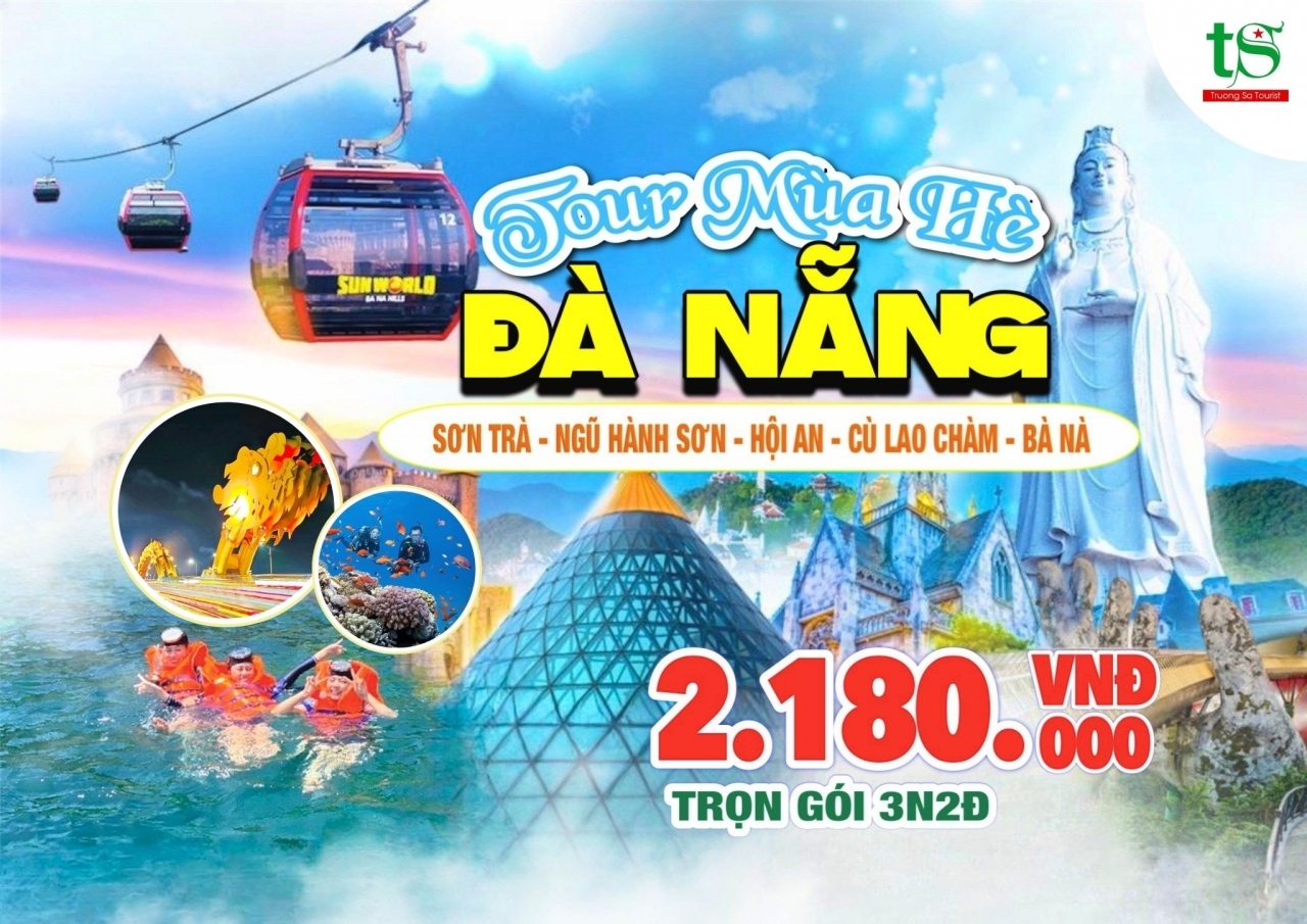 Tour Đà Nẵng 3 ngày 2 đêm siêu ưu đãi chỉ 2.180K